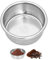 EUYKQNOI 51mm Filtro de Café de Acero Inoxidable,Pack de 1 Filtro Presurizado para 1/2 Taza de Café Espresso, Filtro de Café Compatibles con Cafeteras Cecotec Ufesa Delonghi Breville