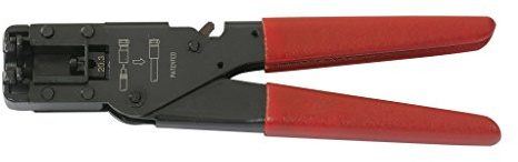 Wisi 70261 DZ 15 2130 Kompressionszange für F-Stecker rot