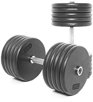 BODYPOWER 50Kg Pro-style Dumbbells (x2)