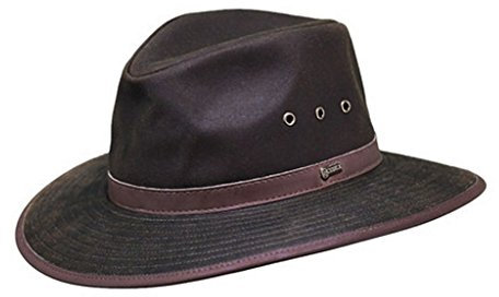 Outback Trading Company Herren 14905 Hirschjäger UPF 50, wasserdicht, atmungsaktiv, Baumwolle, Ölleder, Outdoor, Bronze, Größe L