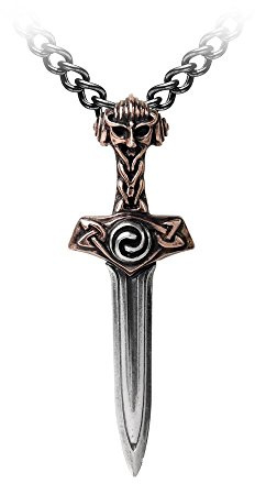 Alchemy Gothic Thor's Blade Necklace Standard