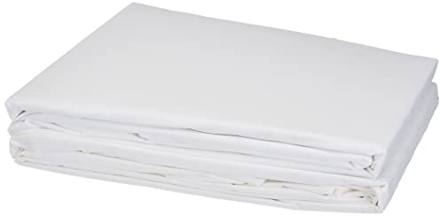 Dream Art 143653 Fb. 1000, Renforcé-Bettwäsche-Set, 4-teilig, 100% Baumwolle, Uni, 135 x 200 cm, Fb. Weiß