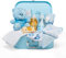 Baby Box Shop - Newborn Boy Gift Set, Blue Hamper with Plush Teddy Bear, Essentials & Keepsake Box - Ideal Baby Shower & Christening Gift