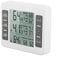 Wireless Digital Freezer Fridge Refrigerator Thermometer Temperature Monitor Sensor Indoor Outdoor Audible Alarm LCD Screen Display with 2 Remote Control