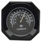 Motorrad Lenkerhalterung Nachtleuchtende Thermometer Uhr Leuchtende Legierung Temperatur Temperaturanzeige Wasserdicht für Bike Schwarz