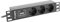 Lanberg Stromverteilereinheit (PDU) STECKDOSENLEISTE Rack 10 1u | 16 A, 3 x 230 V | 2m | 3X Schuko-Steckdosen | Schwarz
