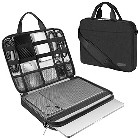Arvok 13 13,3 14 Zoll Laptoptasche Schutzhülle Wasserdicht Neoprene, Laptop Sleeve Case Laptophülle Notebook Hülle Tasche für HP/MacBook/Lenovo/ASUS/Dell/MSI/Acer/Fujitsu/Samsung/Sony, Schwarz