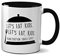 Lets Eat Kids Mug Funny Spelling Mistake Grammar Joke Silly Novelty Present Gift Ceramic Handle Idea Heavy Duty Handle Dishwasher and Microwave Safe (White Handle)
