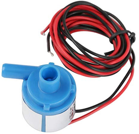Mini pompe à eau, pompe à eau d'aquarium, 1 pompe à eau sans brosse de qualité alimentaire bleue de PC 6V DC 3W pour instruments médicaux de fontaine d'aquarium