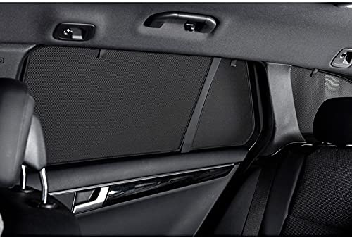 CAR SHADES Juego Compatible con Audi A6 C8 Avant 2018- (6-Partes) cortinillas Parasol a Medida