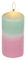 DIP DYE Stumpenkerzen mit Farbverlauf Kerzen in Geschenkverpackung Neon Bunt - Rosa - Mint