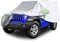 Blueshyhall Auto Abdeckplane Autoabdeckung für J-eep Wrangler JK & JL, Autoplane Vollgarage Auto abdeckplane wasserdicht autoabdeckung Stoff Outdoor volle Autoabdeckung (2 Tür 431 * 190 * 150 cm)