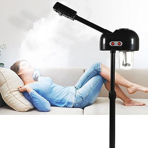 Vapore per il viso, 800 W, umidificatore caldo, nebbia, calda sauna facciale, vapore, per salone e casa, invecchiamento della pelle SPA