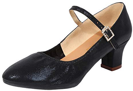 Fulidngzg Slingback Pumps Damen, mit Absatz Pumps Beige Sexy Dirndl Schuhe Gothic Mary Janes Absatzschuhe High Heels Breite Füße Festliche Trachtenschuhe Weite H mit Riemchen Zum Kleid Damenschuhe