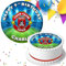 YOUR FOOTBALL CLUB LOGO BIRTHDAY PERSONALISED 7.5 INCH EDIBLE ICING CAKE TOPPER DECORATION FB009
