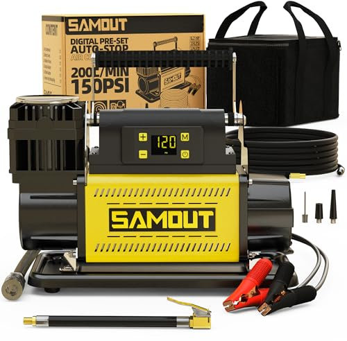 SAMOUT Offroad Luftkompressor Digital 7.06CFM 150PSI