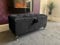 SK LUXURY LIVING Ottoman Storage Box - Engineered Wood Fabric Buttons Luxurious Plush Velvet Ottoman Storage Bench, Perfectly Designed Ottoman for Bedroom Storage (Black Plush, Legs)