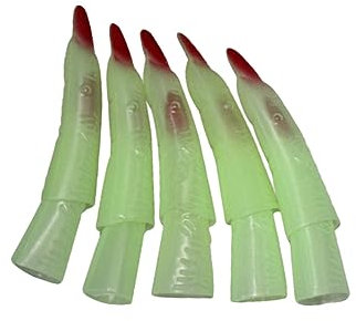 SAFIGLE Halloween-Hexenfinger Geschenk Nagel schmücken die rot