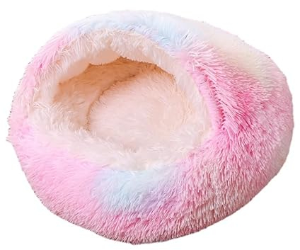 SWZEC dr Pfoten kuschelhöhle das traumbett für ultimativen Komfort (60cm,Mehrfarbig)
