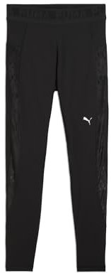 PUMA Unisex LACE HW 7/8 TIGHT baby strumpfhose, PUMA Black, XS