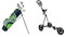 Longridge Challenger Cadet Junior Golf Package, 12+ Years + EZEGLIDE JUNIOR CRUISER TROLLEY - BLACK