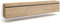 Skraut Home | Meuble TV | Banc Télé | Grand Espace de Rangement | 240x45x35 cm | Suspendu, Mural | Style Moderne | Chêne