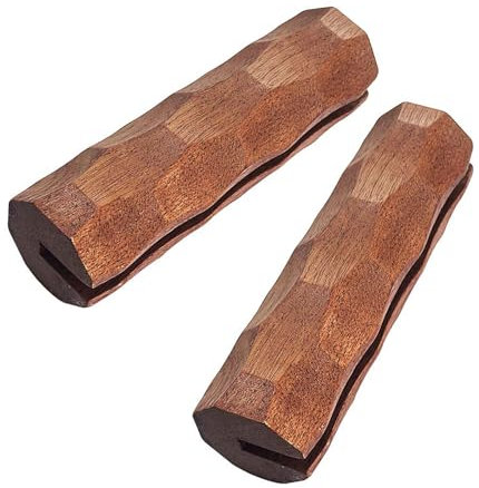 divuukyi 2 x Pfannengriff, Töpfe, Seitengriff, Pfannengriff, Holztöpfe, universal, unverzichtbares Zubehör für die Küche zu Hause