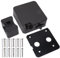 Tendedero Retráctil, 6m Extensible Acero Inoxidable Tendedero Exteriorr, Ajustable Resistente de Tendedero Montado en la Pared para Interior Balcon Jardin Baño y Lavadero (Negro)