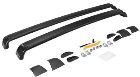 SRQORT Barres De Toit Verrouillables pour Tesla pour Model Y 2024 2023 2022, Barres Transversales Antivol, Porte-Bagages Barres Supérieures Voiture