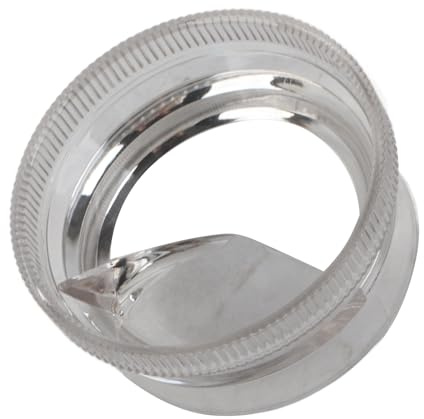 ANKROYU Dispenser per polvere per moka Anello dosatore caffè Anello raccogli polvere antispruzzo Previene gli sprechi di caffè Facile da installare Leggero Pratico per gli amanti d