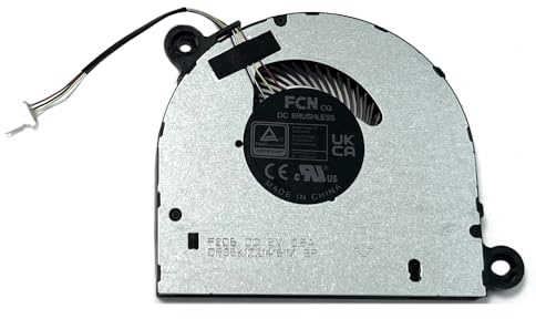 Gintai CPU-Lüfter, 5 V, 0,5 A, Ersatz für Acer Chromebook Spin 713 CP713-3W F24281 FSD5 DFS5K12214161M DFS1507053E0T FCNDQ5D65M022 FCNDQ5D565A012 Ventilator Cooling Fan er