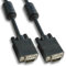 Ligawo 6515003 Premium VGA Kabel mehrfach geschirmt mit Ferritkern, 5m schwarz