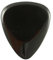 Timber Tones TTBTBL1 Bone Buffalo Horn 1, Luxus Plektrum/Plektren Schwarz