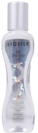 BioSilk Silk Therapy Lite Reconstructing Treatment for Fine & Thin Hair Leave-In Hair Serum Hair Oil Treatment Strengthens, Smoothens & Adds Shine Prevents Split Ends Paraben Free, 67 ml