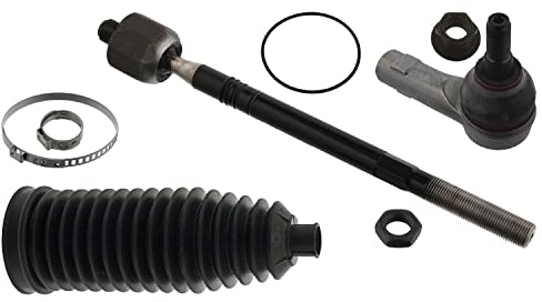 febi bilstein 49062 Spurstange mit Lenkmanschettensatz , 1 Stück | Kompatibel mit: AUDI Q7, PORSCHE CAYENNE, CAYENNE, VW AMAROK, AMAROK Pritsche/Fahrgestell, TOUAREG, TOUAREG