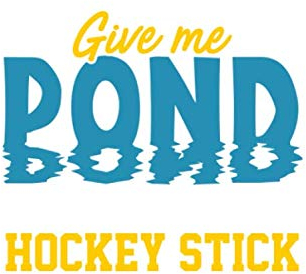 Give Me Pond Hockey Stick: Good Days Start Withh Gratitue - Gratitude Journal 6x9 - 114 pages