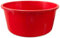 Extra Large Plastic Basin Washing Up Bowl Pet Cat Dog Bath Tub Storage Bucket Container (50 Litre, Red)