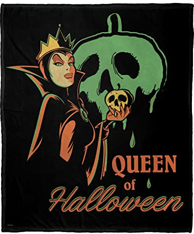 Northwest Villains Silk Touch Überwurfdecke, 127 x 152,4 cm, Queen of Halloween