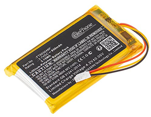 cellePhone Akku Li-Polymer kompatibel mit SteelSeries Arctis PDP LVL50 - Arctis 9X (Ersatz für FT603048P)