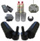 Motorisation pour volet 2 battants SLID'UP URANUS radio - gond Ø 14 mm - kit scellement - alimentation à découpage