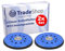 2x Trade-Shop Klett Schleifteller/Treibteller kompatibel mit Germania WDS710 WDS999, kompatibel mit Variolux V-TBS 600 Trockenbauschleifer