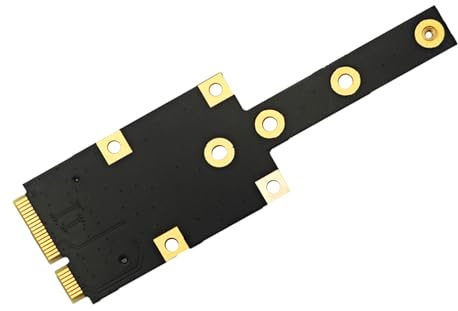 Mini PCIE auf NVME SSD Adapter Mini PCIExpress auf M.2 M Key Converter Risers Board Erweiterungskarte für 2230 2242 2260 2280 M.2 NGFF Key-M SSD Adapter