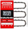 UPFOREST 12 Inch Chainsaw Chain 3/8 LP Pitch .043'' Gauge 45 Drive Links (90MOPX45)