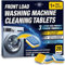 Washing machine Cleaning Tablets - Front Load - 28 Tablets - 3 Layers Eco Friendly Formula - Deep Cleaning & Descaling - Protect & Deodorize - Designed & Formulated for Front Loader Washing Machines