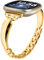 Miimall Armband Kompatibel mit Fitbit Versa 4 Armband, Damen Armbänder Legierungsmetall Uhrenarmband Metall Ersatzband für Fitbit Versa 4/Versa 3/Sense 2/Sense-Gold