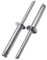 SKIR'CO (50 Stück) Aluminium Blindnieten 6,0 x 30 mm Stahldorn Popnieten Kuppelkopf DIN 7337 Nieten
