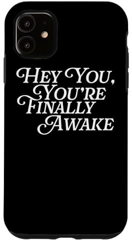 Hülle für iPhone 11 Hey You You're Finally Awake Lustiges Meme Gaming Videospiel