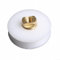 Entgoinggo Shower Door Rollers, 22Mm Shower Door Wheel Rollers Top and Bottom, Uppers Or Lowers Double Twin Shower Door Rollers Runners, for Standard Sized Glass Panels(8pcs)