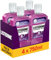 Listerine Cuidado Total, pack de 4 x 750 ml, enjuague bucal con flúor, colutorio bucal con 6 beneficios en 1, elixir bucal para una limpieza bucal completa