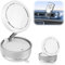 XdealCozyxc Vacuum Suction Magnetic Phone Stand, Foldable Suction Cup Magnetic Phone Holder for Car Mount